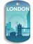 Londra Figür Asker Kedi ve Köpek Künyesi Large 2,9 x 5 cm 1