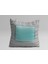 Alban Home Turkuaz Desenli Üçlü Yastık Kılıfı Seti 4