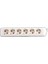 Multilet 6lı Grup Priz 5 Metre Topraklı Çocuk Korumalı PRIZ-011 1