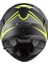 Storm Nerve Mat Siyah-Neon Sari Kask XXL 2