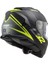 Storm Nerve Mat Siyah-Neon Sari Kask XXL 4