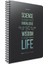 Life Book 100 Yaprak Karton Kapaklı Spiralli Defter 19 x 26 cm 1