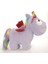 Ithal 1. Kalite Peluş Kanatlı Unicorn 50 cm ve Çıngılaklı Sofft Top 2