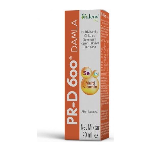 Valens PrD 600 Multivitamin Damla Fiyatı Taksit Seçenekleri