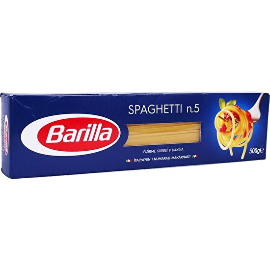 Barilla Makarna Spaghetti 500 gr