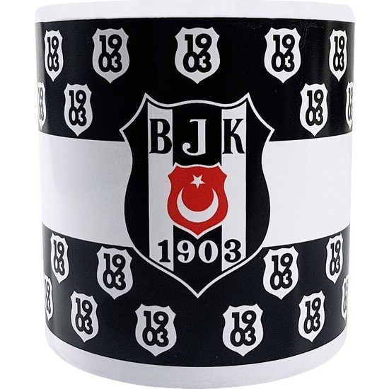 Mgm Beşiktaş Bjk Lisanslı Taraftar Seramik Kupa Bardak No:3