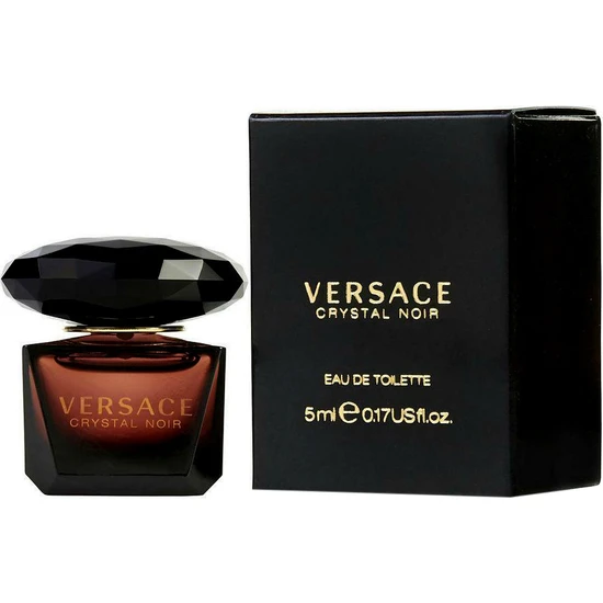 Versace Crystal Noir EDT  5 ml  Kadın Parfümü - Deneme Boy