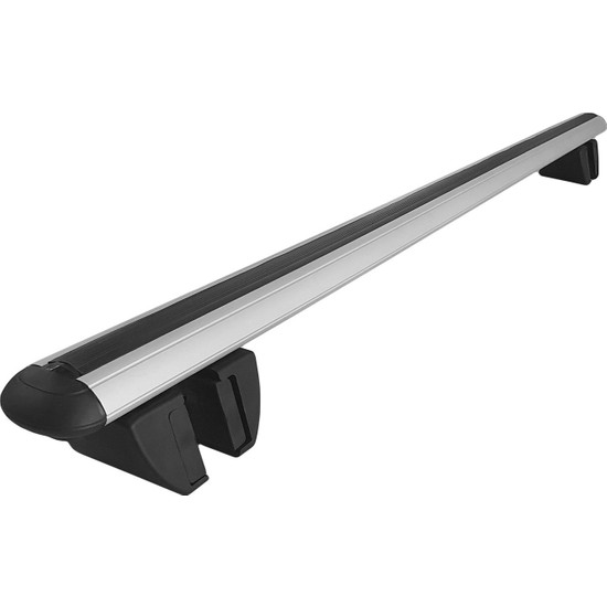 Barre Portapacchi Per Volkswagen Caddy 3 (2015-2019) - Set Di 2 Barre In Alluminio Anodizzato Nero, Modello Fly, Per Tetto Con Binari