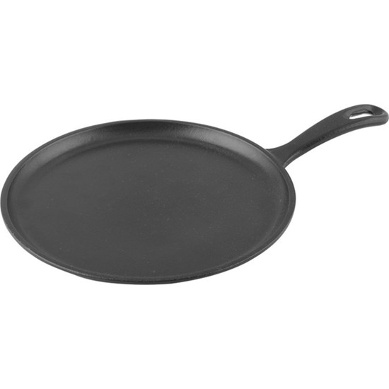 Lava Krep/Pizza/Pancake Tavası Yuvarlak Metal Saplı Çap 26 Cm