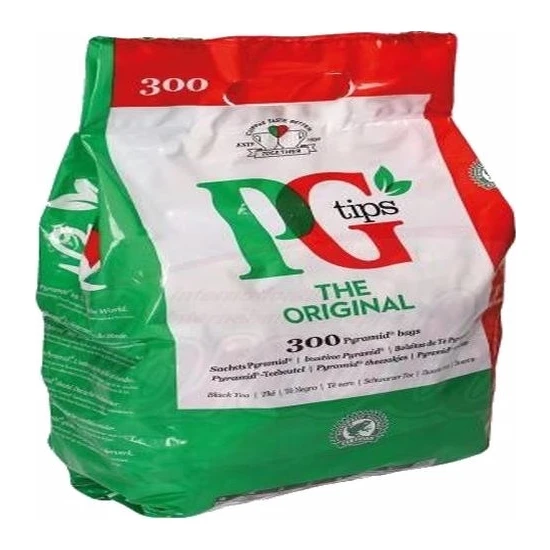 Pg Tips Siyah Çay 300 Adet Çay Poşeti 870GR