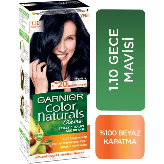 Garnier Color Naturals 1.10 Gece Mavisi