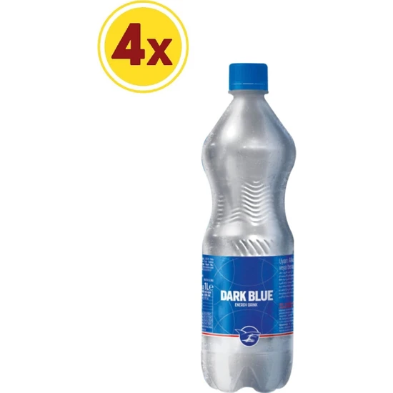 Dark Blue 1 lt Enerji İçeceği x 4