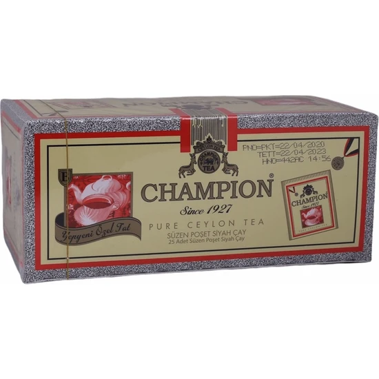 Champion 25'li Bardak Poşet Çay