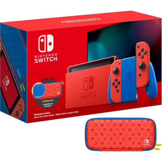 Nintendo Switch Mario Red & Blue Special Edition Oyun Konsolu
