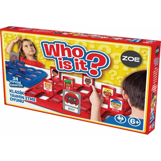 Zoe Who Is It? Klasik Tahmin Etme Oyunu