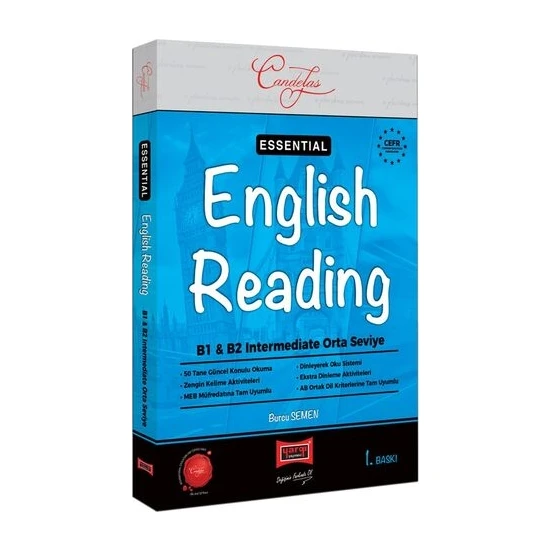Yargı Yayınevi Essential English Reading B1 B2 Intermediate Orta Seviye - Burcu Semen