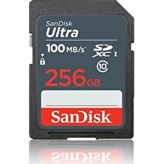 Sandisk Ultra 256GB 100MB/S Sdxc Hafıza Kartı SDSDUNR-256G-GN3IN