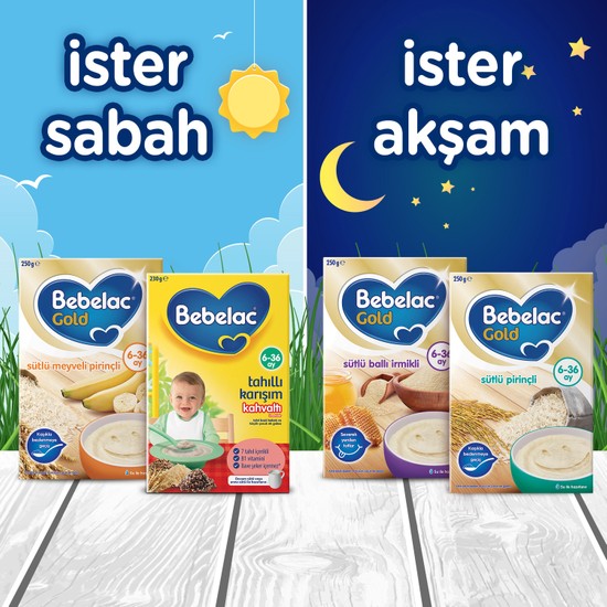 Bebelac Gold Sütlü Ballı İrmikli Kaşık Maması 250 gr Fiyatı