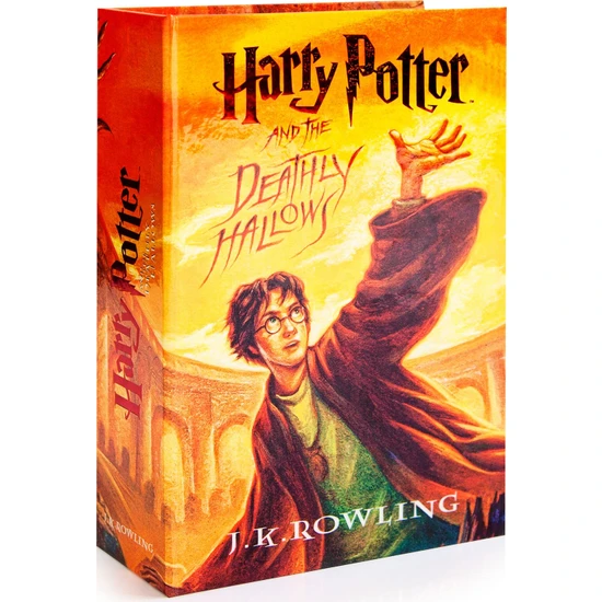 Gifi Kitap Görünümlü Kilitli Gizli Kasa Harry Potter Lisanslı Kumbara
