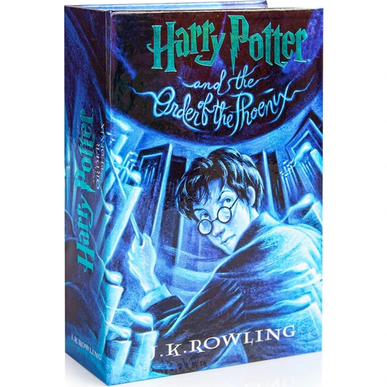 Gifi Kitap Görünümlü Kilitli Gizli Kasa Harry Potter Lisanslı Kumbara