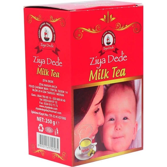 Ziya Dede Milk Tea 200 gr Fiyatı Taksit Seçenekleri