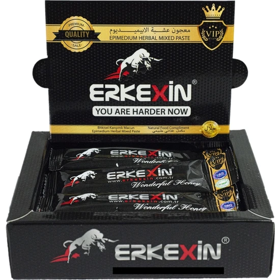 Erkexin Epimedyumlu 12'li Kutu Stick Macun