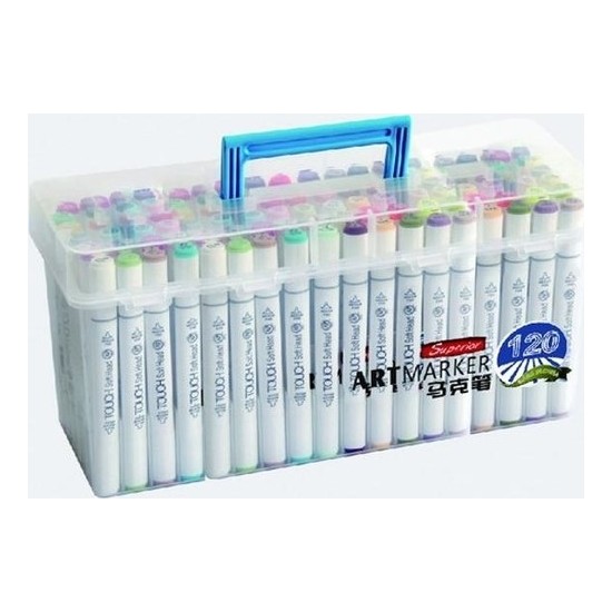Superior Art Marker Çift Taraflı Grafik Kalem 120 Renk Fiyatı