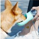İndirim Kap Taşınabilir Kedi Köpek Suluğu Seyahat Su Şişesi Kaseli Emniyetli Sızdırmaz Kutulu 350ML