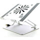 CoverZone Profosyonel Tok Aluminyüm Khv2 Folding USB Fanlı Laptop Notebook Macbook Soğutucu Standı