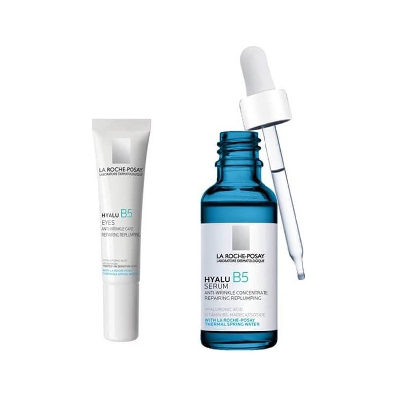 La Roche-Posay La Roche Posay Hyalu B5 Serum 30 ml + Hyalu B5 Göz Kremi 15 ml Cilt Bakım Seti