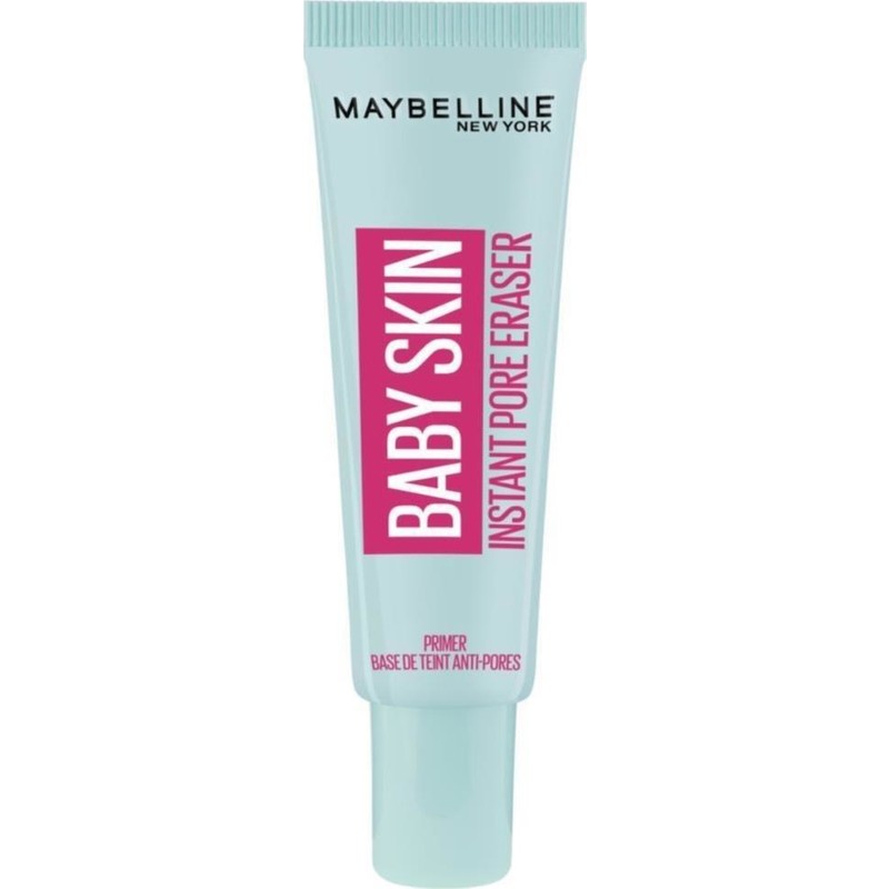 Maybelline New York Baby Skin Gözenek Gizleyici Makyaj Bazı 22 ml SPF'siz Tüm Cilt Tiplerine Uygun Pürüzsüz Etki