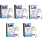 Driclor Roll-On Pudrasız 20 ml - 5 li Erkek ve Kadınlar İçin Etkili Deodorant