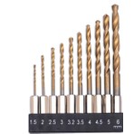 Rekotools Rekotools-1/4'' Bits Saplı Hss Matkap Uçu Seti 10'lu