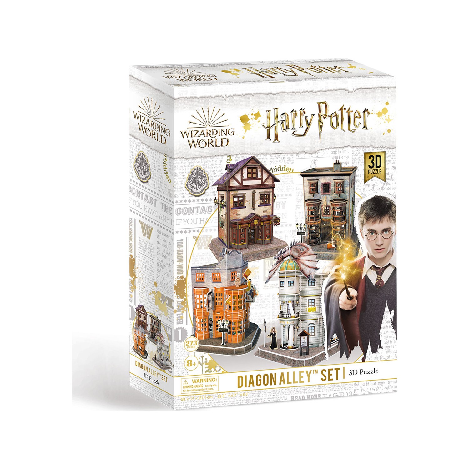 Cubic Fun Harry Potter Diagon Yolu (4 Bina) 3D Puzzle Fiyatı