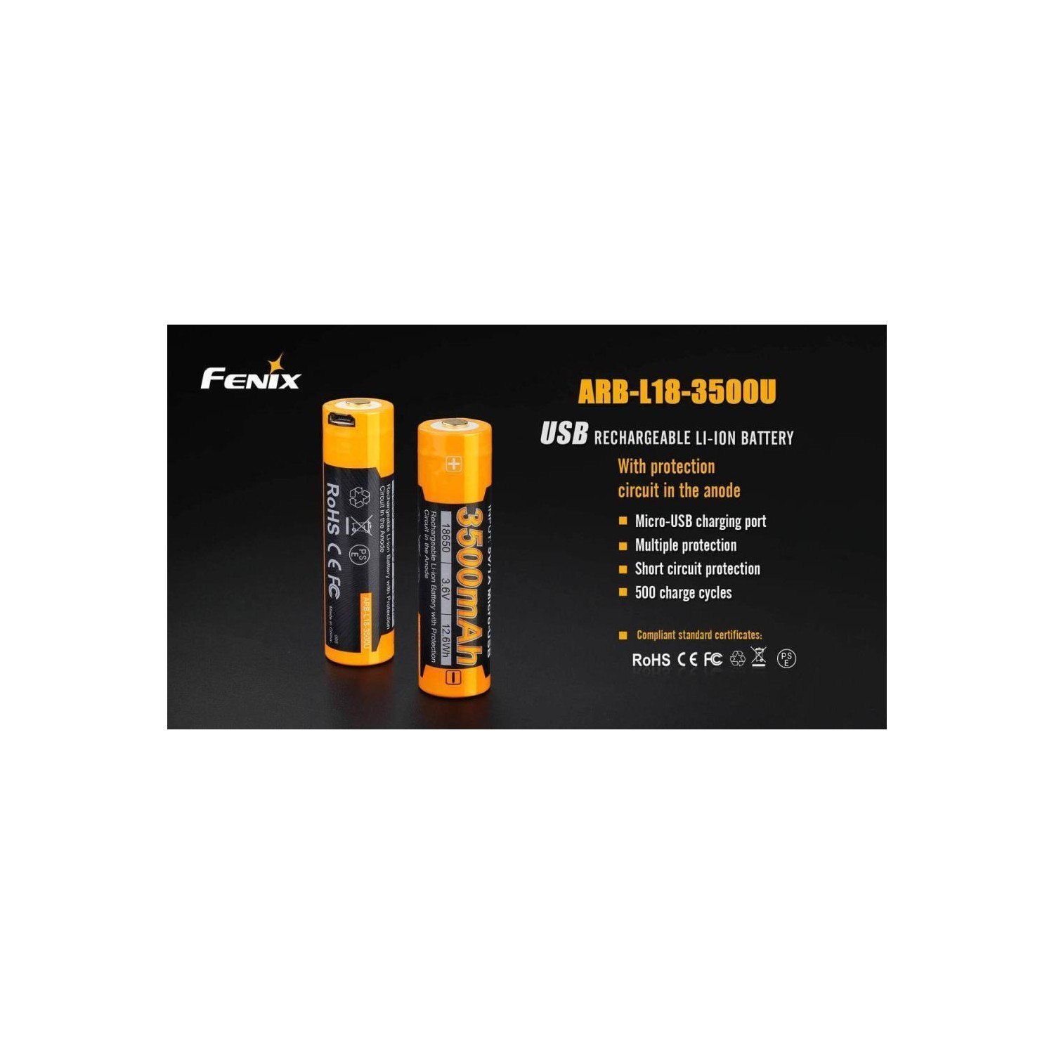 Fenix ARB-L18-3500 Mah USB Şarjlı Pil Fiyatı - Taksit Seçenekleri