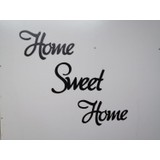 Edirne Lazer-Dizayn Home Sweet Home Yazılı Tablo