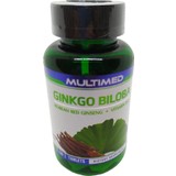 Multimed Ginkgo Biloba Kırmızı Ginseng + Vitamin B12 120 Tablet