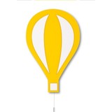 Amazingo Ahşap Kirpik Sarı Balon Aydınlatma