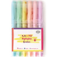 Kagito Soft Pastel Highlighter Kalem Seti 6’lı