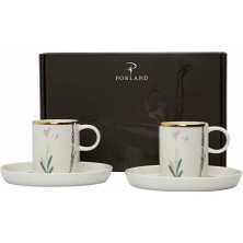 Porland Botanical Kahve Takımı 4 Parça 04ALM005323