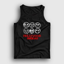 Presmono Unisex Siyah Masks V3 Hollywood Undead Atlet