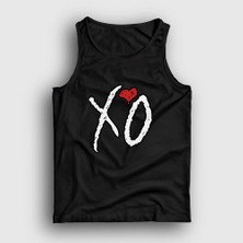 Presmono Unisex Siyah Xo The Weeknd Atlet