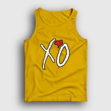 Presmono Unisex Sarı Xo The Weeknd Atlet