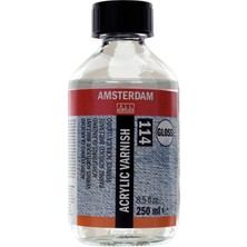 Amsterdam : Acrylic Varnish Gloss : Parlak Akrilik Boya Verniği : 114 : 250 ml