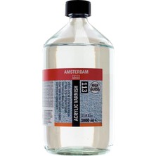 Amsterdam : Acrylic Varnish High Gloss : Çok Parlak Akrilik Boya Verniği : 113 : 1000 ml