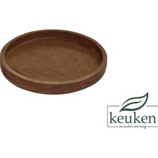 Keukenwood İroko 6'lı Ahşap Çerezlik
