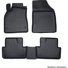 Araba Alışveriş Renault Aksesuar Megane 3 2008-2016 3D X-Mat Havuzlu Paspas