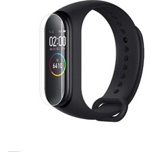 Ecr Xiaomi Mi Band 4 Hd-Şeffaf Gerçek Kırılmayan Nano Ekran Koruyucu 2 Adet