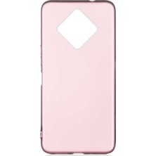 Tekno Grup Infinix Zero 8 Kılıf Mat Premium Silikon Kılıf + Cam Ekran Koruyucu Rose
