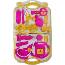 Toru Toys Torutoys Çantalı Plastik Renkli Doktor Seti Oyuncak